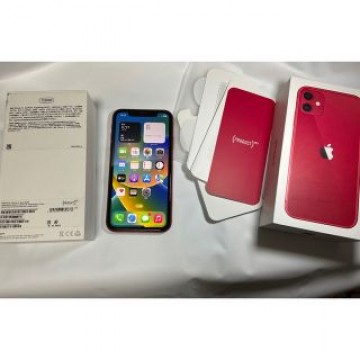 iPhone 11 RED 128 GB SIMフリー 制限無し 動作確認済