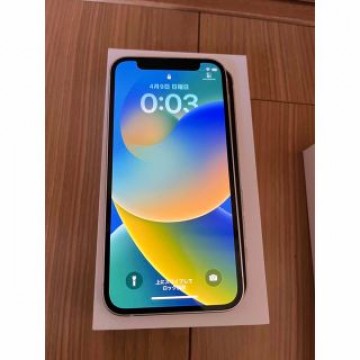 美品　iphone12mini  128GB 本体　白　ホワイト　SIMフリー