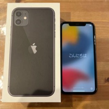 アップル iPhone11 64GB ブラック