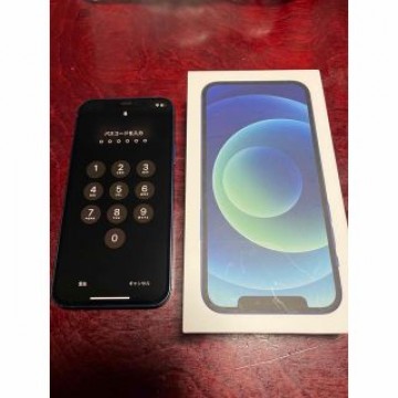 iPhone 12 ブルー 64 GB docomo SIMフリー
