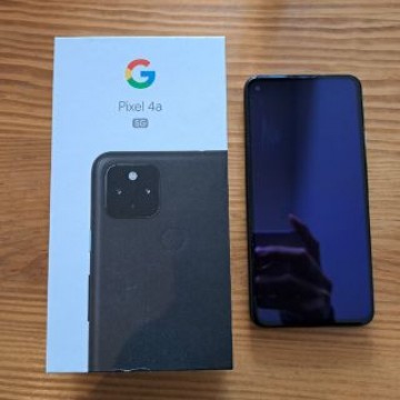 【値下げ】Google Pixel 4a 5G 128GB Just Black