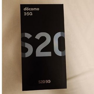 【極美品】GalaxyS20 5G SC-51A クラウドブルー  docomo