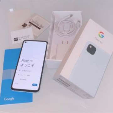 グーグルピクセル　google pixel 4a 128GB ブルー　超備品