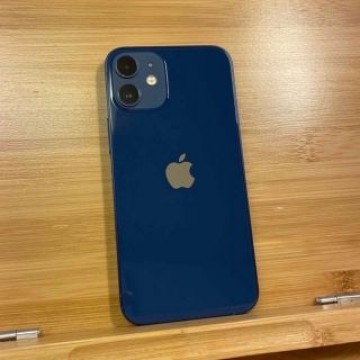 【SIMロック解除済】 iPhone 12mini 128GB Blue 87％