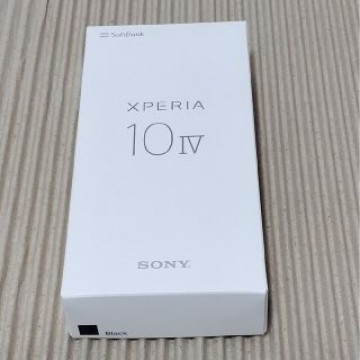 新品 未使用 SONY XPERIA 10 IV A202SO ブラック