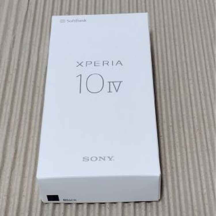 新品 未使用 SONY XPERIA 10 IV A202SO ブラック