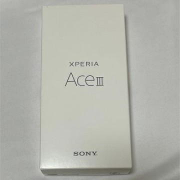 新品未使用 Xperia Ace III グレーau SOG08 SIMフリー