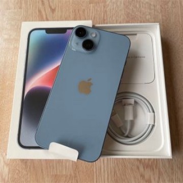 ほぼ新品 / iPhone 14 ブルー 128GB バッテリー100%