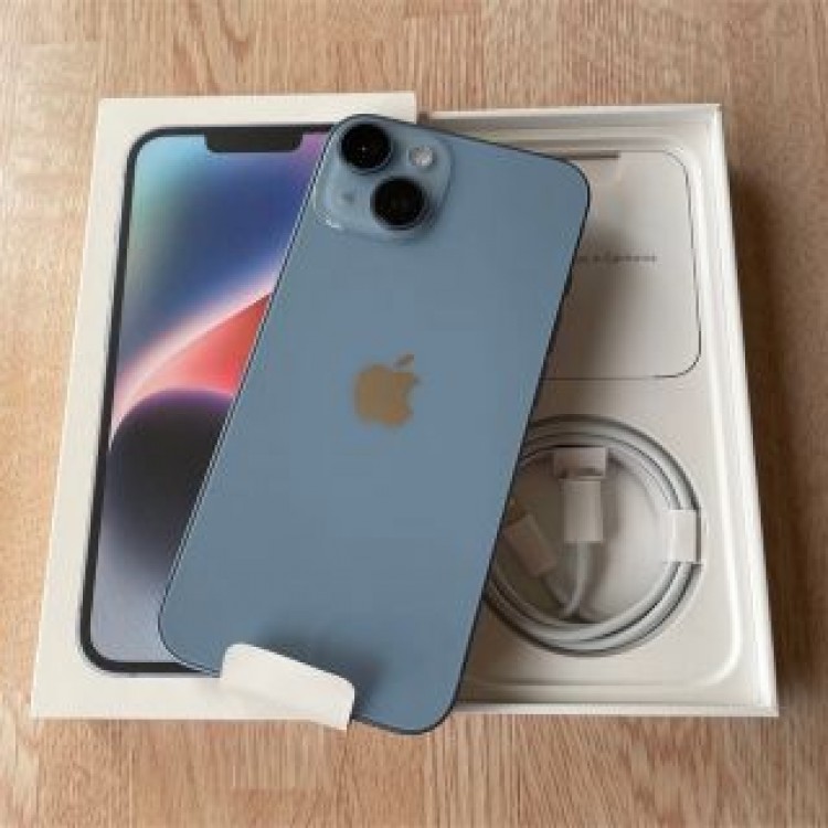 ほぼ新品 / iPhone 14 ブルー 128GB バッテリー100%