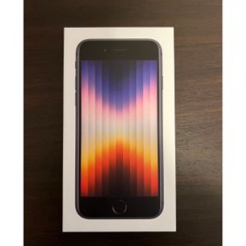 新品未使用　Apple iPhone SE 第3世代 128GBブラック