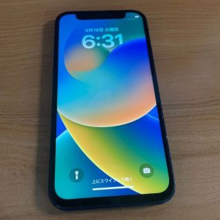 海外版 SIMフリー iPhone 12 mini ブルー 青 64GB 訳あり