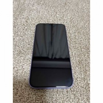 中古美品 iPhone 12 64GB パープル SIMロック解除