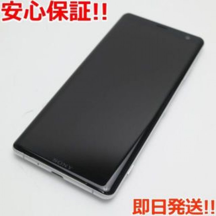 超美品 SOV39 Xperia XZ3 ホワイトシルバー