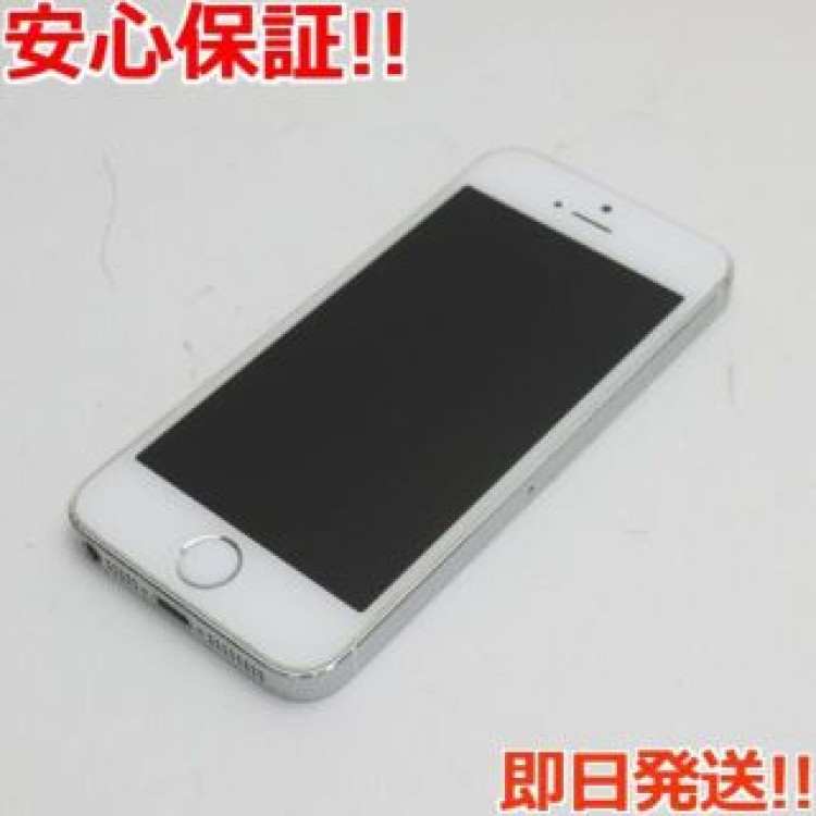美品 DoCoMo iPhone5s 16GB シルバー 白ロム