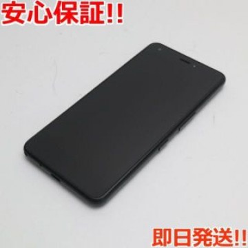 美品 704KC ブラック 本体 白ロム  SIMロック解除済み