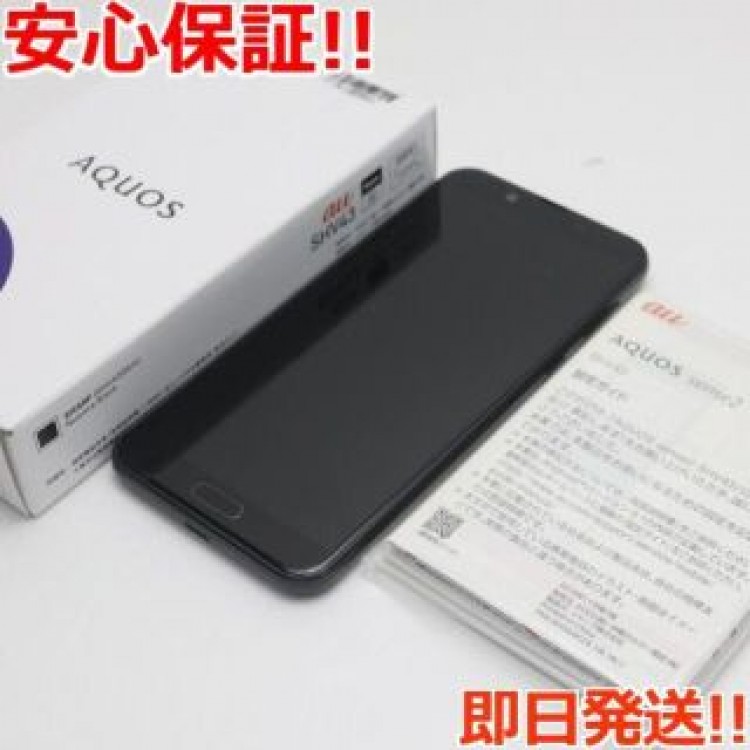 超美品 SHV43 AQUOS sense2 ニュアンスブラック