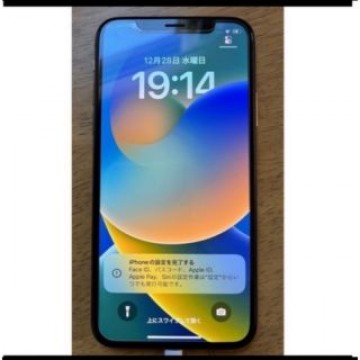 美品「アップル iPhoneXS 256G ゴールド」本体