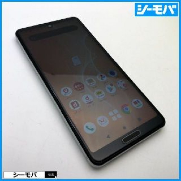 896スマホ AQUOS sense4 SH-41A SIMフリーシルバー美品