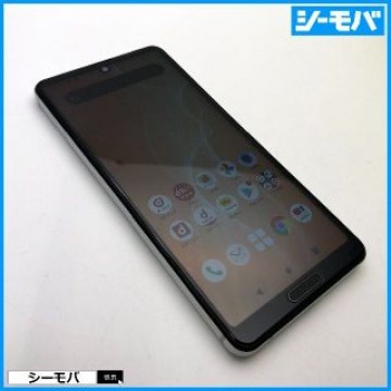 783スマホ AQUOS sense4 SH-41A SIMフリーシルバー美品