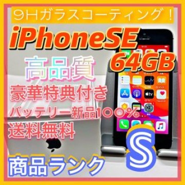 iPhone SE Space Gray 64 GB SIMフリー