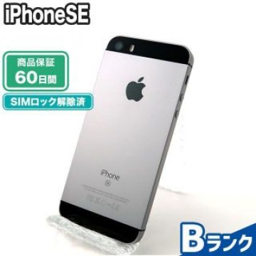 iPhoneSE 16GB スペースグレイ docomo 中古 Bランク 本体【エコたん】