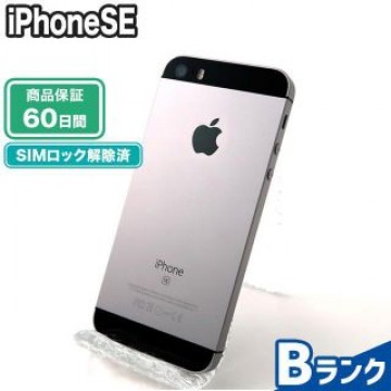 iPhoneSE 16GB スペースグレイ docomo 中古 Bランク 本体【エコたん】