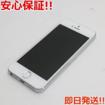 超美品 au iPhone5s 16GB シルバー 白ロム