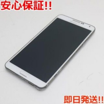 良品中古 SC-01F GALAXY Note 3 ホワイト 白ロム