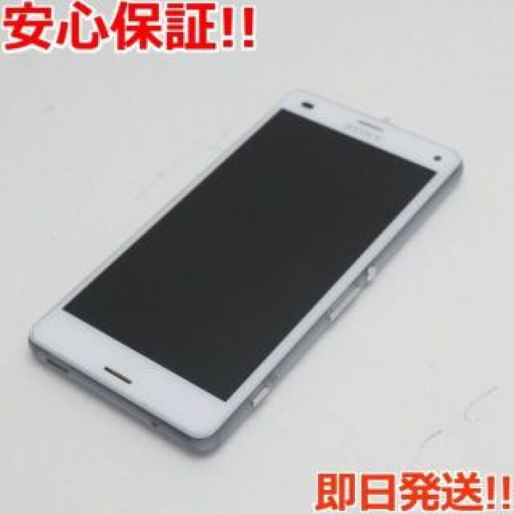 美品 SO-02G Xperia Z3 Compact ホワイト