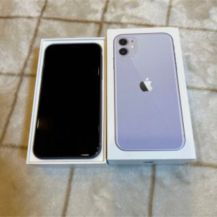 iPhone11 パープル 128GB simフリー
