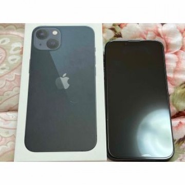 iPhone13  128GB ミッドナイトブラック　SIMフリー　フィルム付き