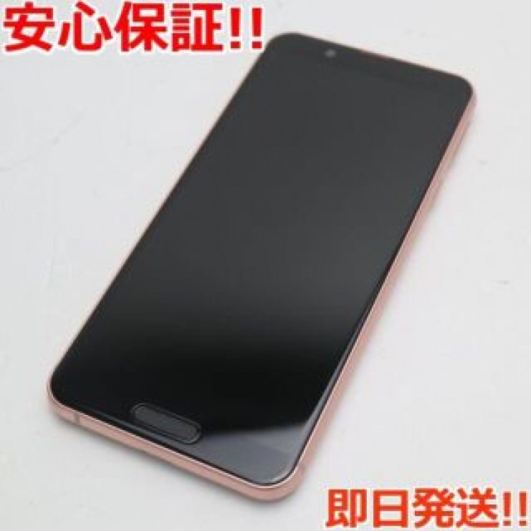 超美品 SIMフリー SH-M12 ライトカッパー