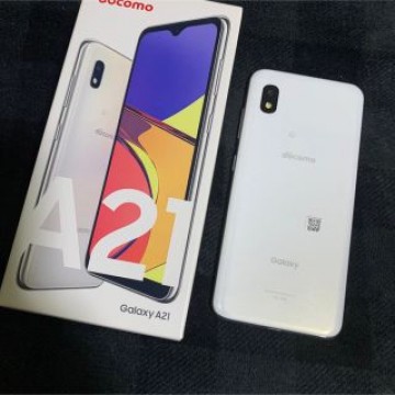 Galaxy A21 SC-42A ホワイト SIMフリー　