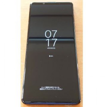 SONY Xperia 1 II ブラック SOG01 au SIMロック解除済