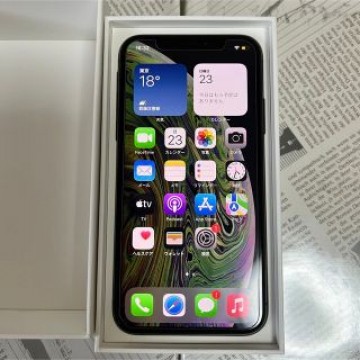 iPhone Xs black 64 GB sim free simフリー