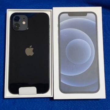 iPhone12 64GB black 新品未使用 simロック解除済