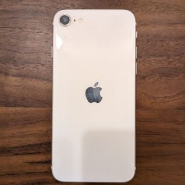 iPhone　se2 128G  simフリー　ホワイト Apple