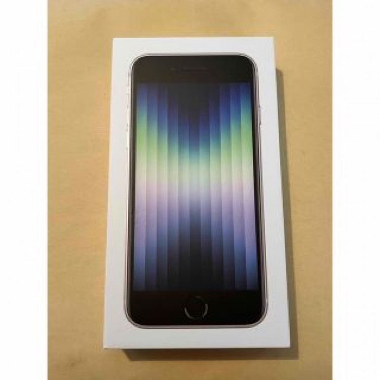 新品未使用 iPhone SE (第3世代) 64GB ホワイト simフリー
