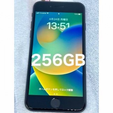 状態○ iPhone SE 第2世代 (SE2) 256GB ブラック 本体