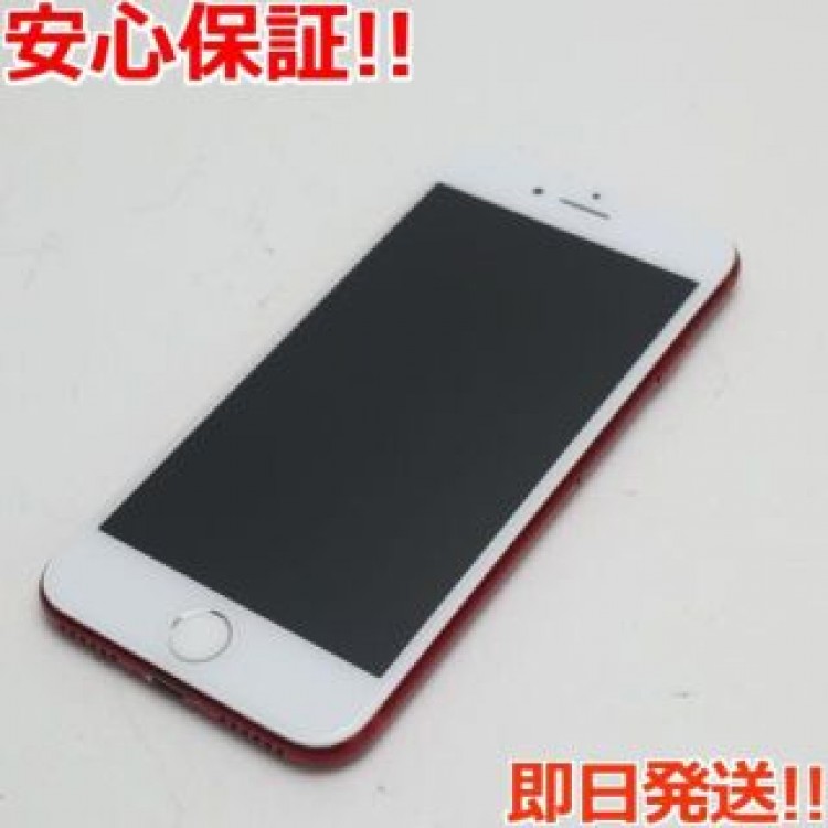 美品 SIMフリー iPhone7 128GB レッド