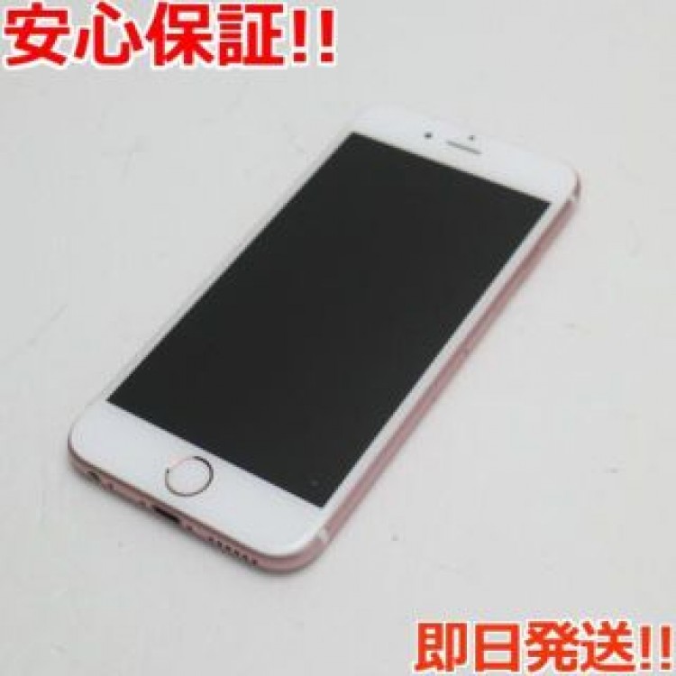 超美品 SIMフリー iPhone6S 128GB ローズゴールド