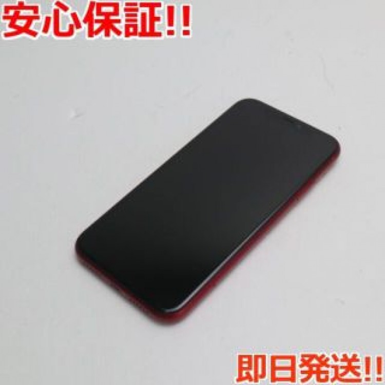 超美品 SIMフリー iPhoneXR 64GB レッド RED