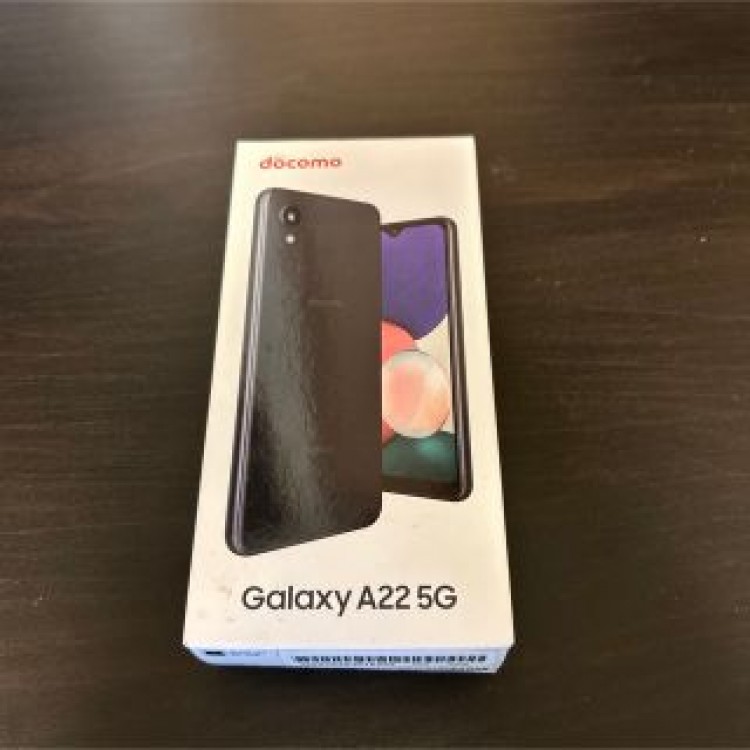 SAMSUNG Galaxy A22 5G SC-56B ブラック