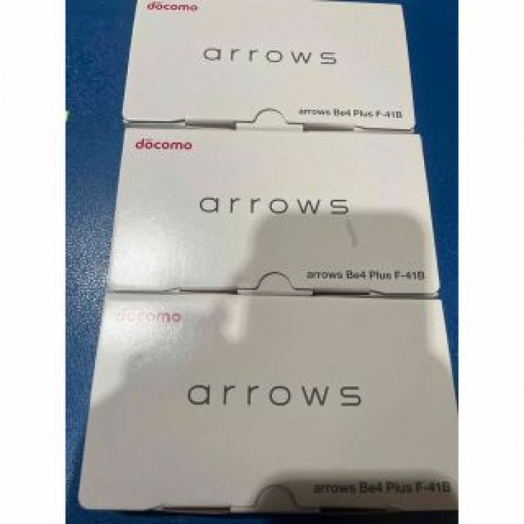 FUJITSU arrows Be4 Plus F-41B ブラック　3台