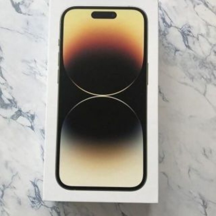新品未開封 iPhone 14 pro 256GB SIMフリ ゴールド S15