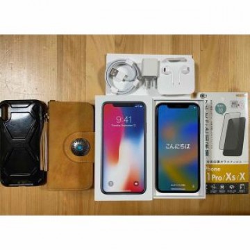 iPhone X Space Gray 256 GB SIMロック解除