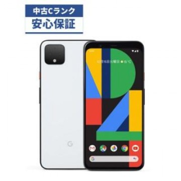 【中古品】Softbank  Google Pixel 4 64GB  ホワイト