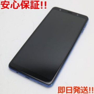 超美品 SIMフリー Galaxy A7 ブルー
