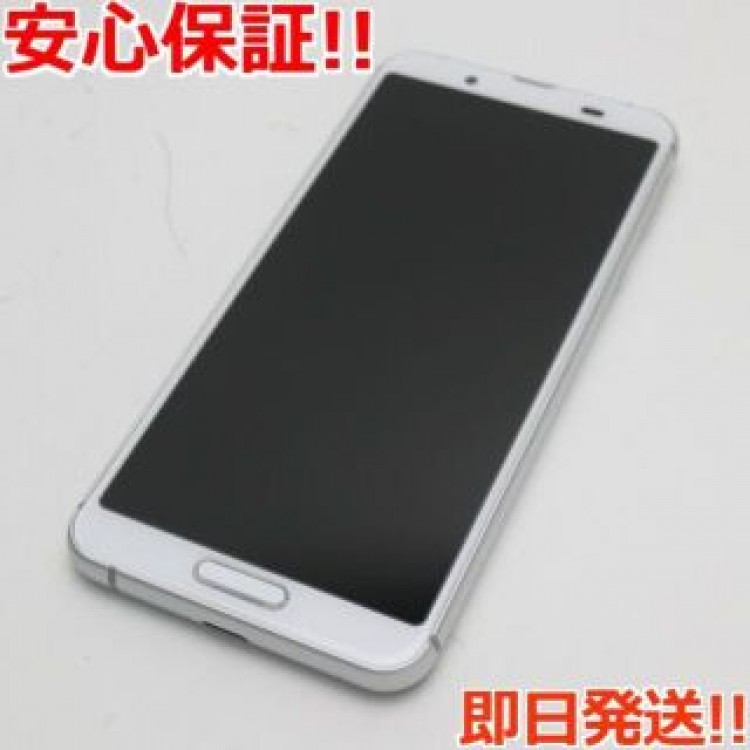 超美品 SIMフリー AQUOS sense3 lite シルバーホワイト