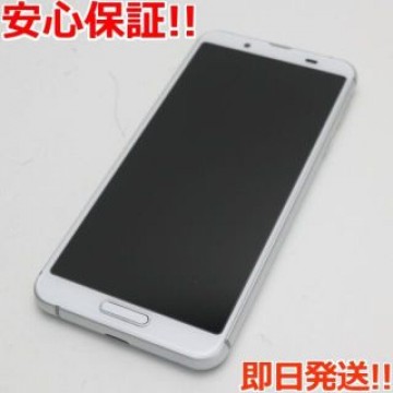 新品同様 SIMフリー AQUOS sense3 lite シルバーホワイト